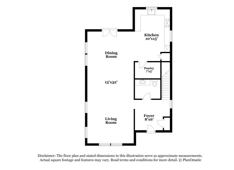 1,820/Mo, 424 N Allen Wake Forest, NC 27587 Floorplan View 2