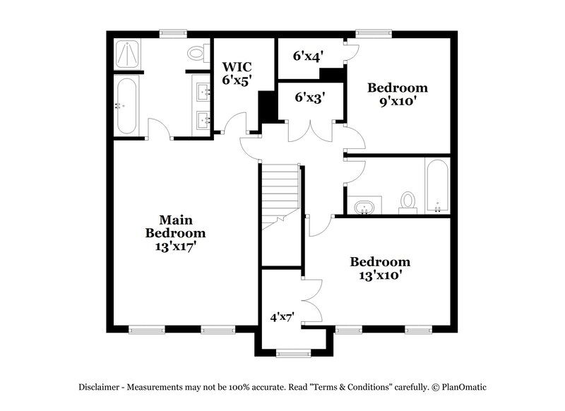 2,025/Mo, 332 Chamberlain Dr Clayton, NC 27527 Floor Plan View 2