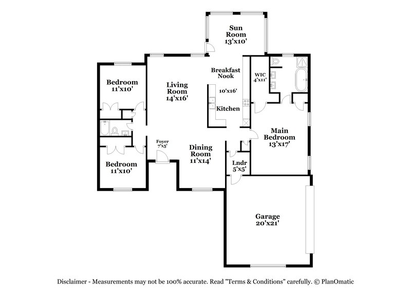 2,110/Mo, 300 Stonecreek Dr Apex, NC 27539 Floor Plan View