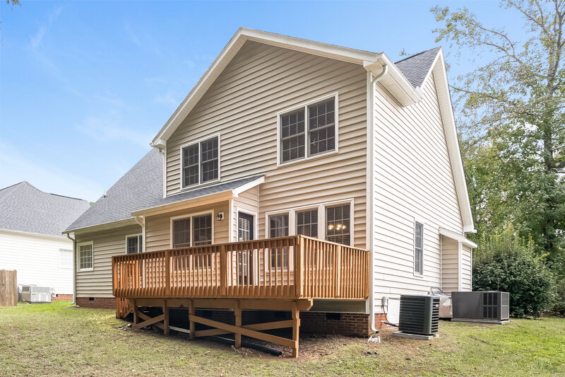 2,035/Mo, 508 S Allen Rd Wake Forest, NC 27587 Rear View