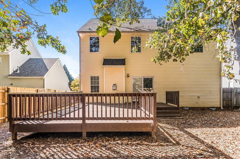 2,465/Mo, 2529 Trailwood Hills Dr Raleigh, NC 27603 Rear View