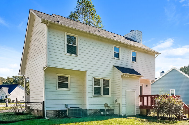 1,755/Mo, 4912 Matlock Ct Apex, NC 27539 Rear View