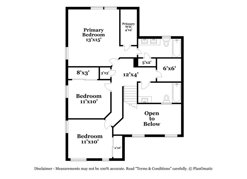 2,310/Mo, 3752 Tryon Ridge Dr Raleigh, NC 27610 Floor Plan View 2