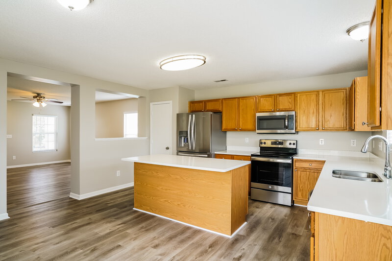 2,310/Mo, 3752 Tryon Ridge Dr Raleigh, NC 27610 Kitchen View 2