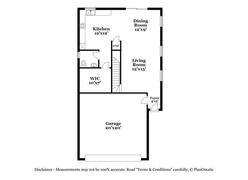 1,900/Mo, 3775 Marshlane Way Raleigh, NC 27610 Floor Plan View