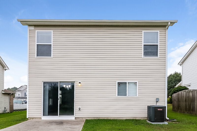 1,900/Mo, 3775 Marshlane Way Raleigh, NC 27610 Rear View