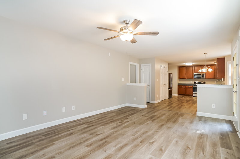 2,190/Mo, 4613 Landover Dale Dr Raleigh, NC 27616 Living Room View