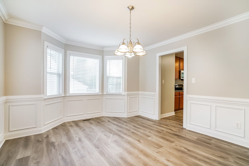 2,190/Mo, 4613 Landover Dale Dr Raleigh, NC 27616 Dining Room View