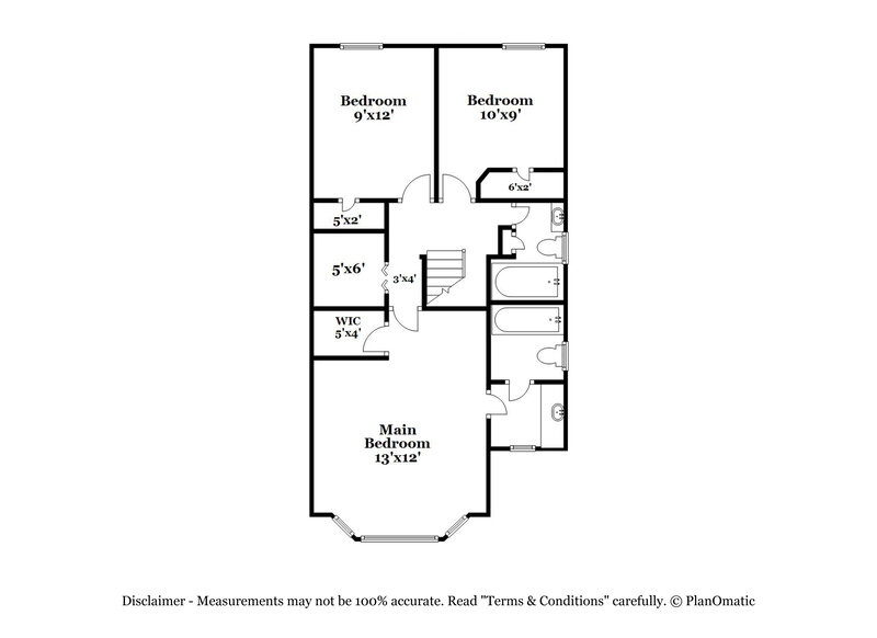 1,895/Mo, 309 Wax Myrtle Ct Cary, NC 27513 Floor Plan View