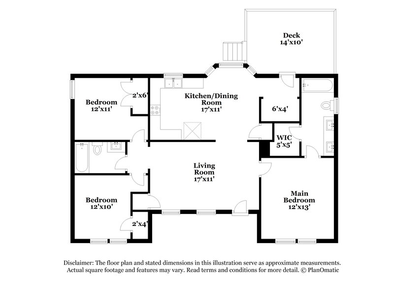 1,745/Mo, 1024 Holly Pointe Dr Wendell, NC 27591 Floor Plan View