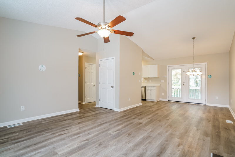 2,520/Mo, 1109 Ujamaa Dr Raleigh, NC 27610 Living Room View 3