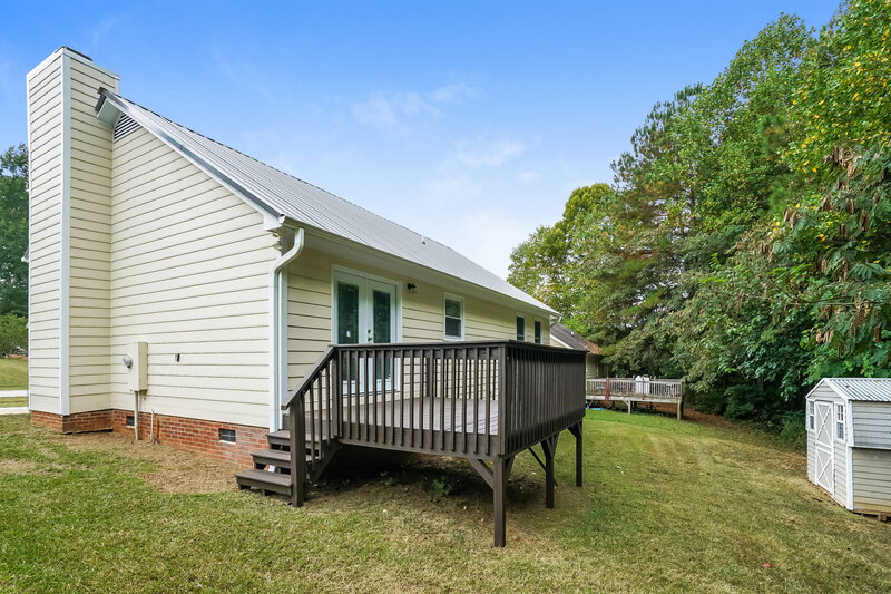 2,520/Mo, 1109 Ujamaa Dr Raleigh, NC 27610 Rear View