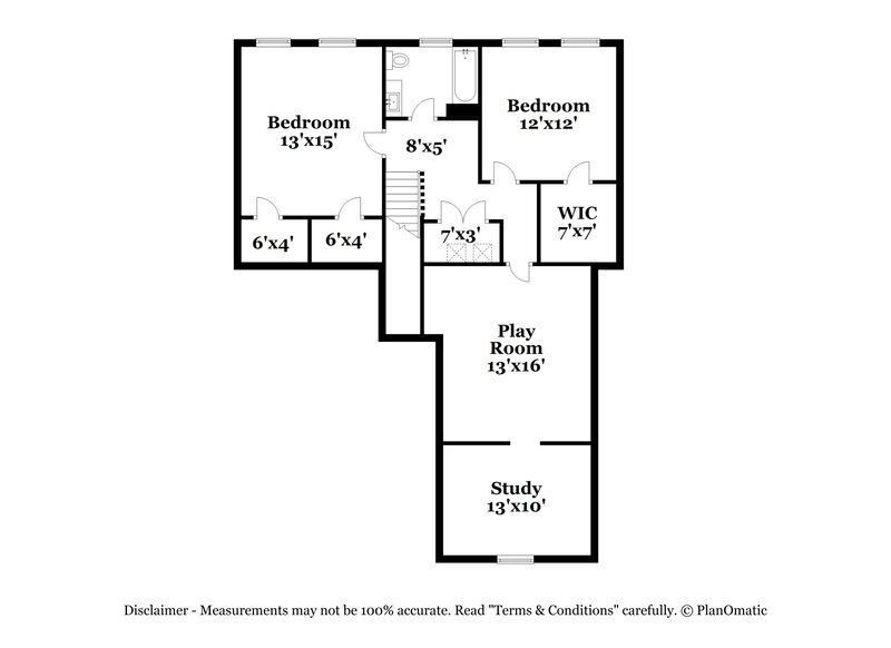 2,040/Mo, 4417 Cardinal Grove Blvd Raleigh, NC 27616 Floor Plan View 2