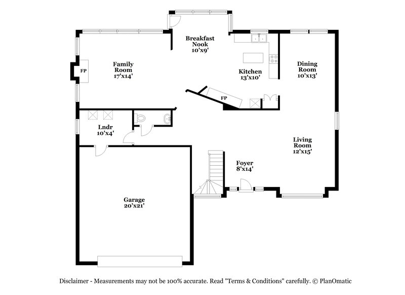 2,790/Mo, 3400 Duveneck Dr Raleigh, NC 27616 Floor Plan View