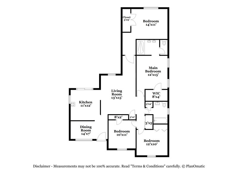 1,955/Mo, 2304 Havering Pl Raleigh, NC 27604 Floor Plan View