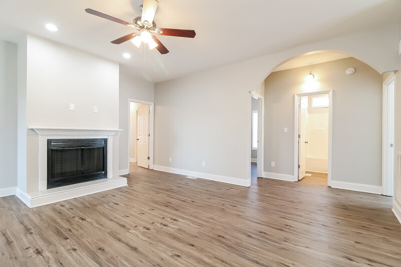 2,670/Mo, 1320 Ujamaa Dr Raleigh, NC 27610 Living Room View 2