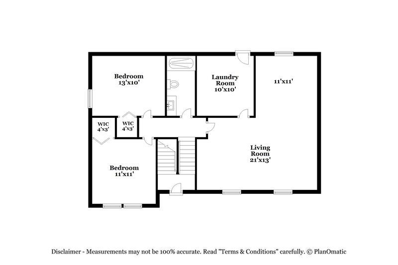 2,025/Mo, 5848 Brambleton Ave Raleigh, NC 27610 Floor Plan View 2