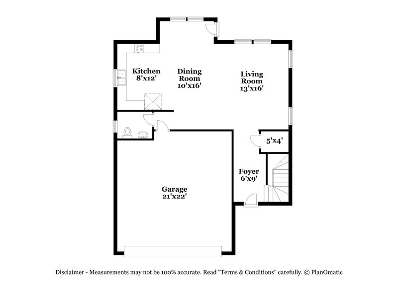1,925/Mo, 3206 Hayling Dr Raleigh, NC 27610 Floor Plan View