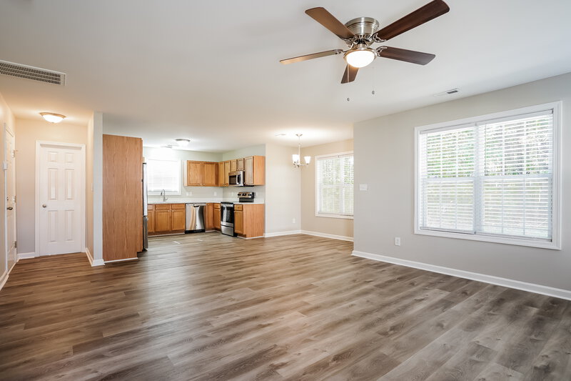 1,925/Mo, 3206 Hayling Dr Raleigh, NC 27610 Living Room View 2