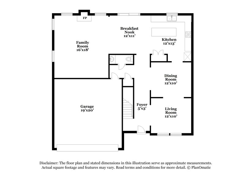 2,515/Mo, 316 Plott Hound Ln Wake Forest, NC 27587 Floor Plan View