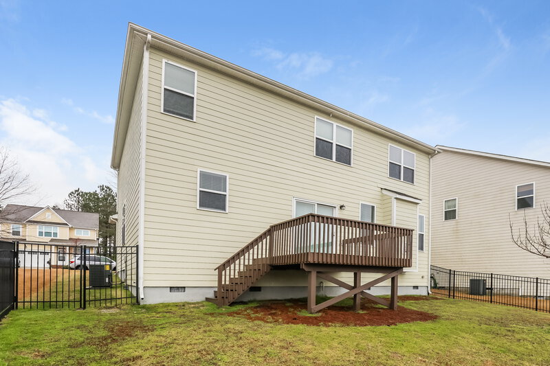 2,515/Mo, 316 Plott Hound Ln Wake Forest, NC 27587 Rear View