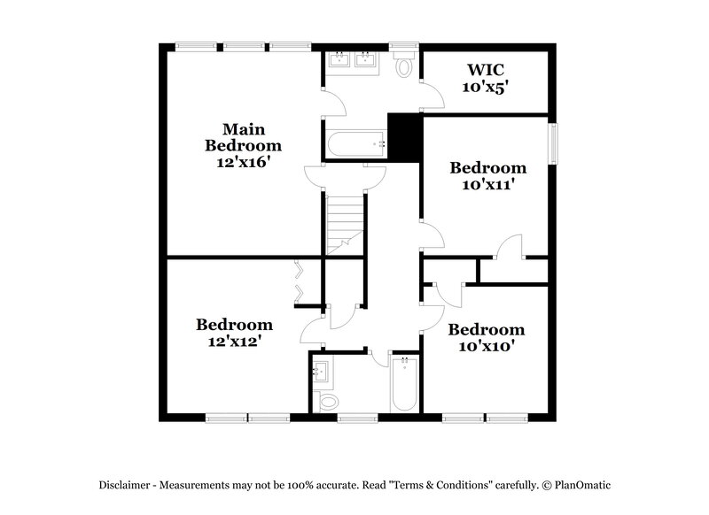 2,660/Mo, 3024 Hayling Dr Raleigh, NC 27610 Floor Plan View 2