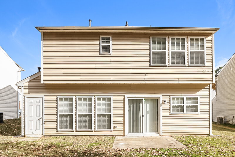 2,660/Mo, 3024 Hayling Dr Raleigh, NC 27610 Rear View 2