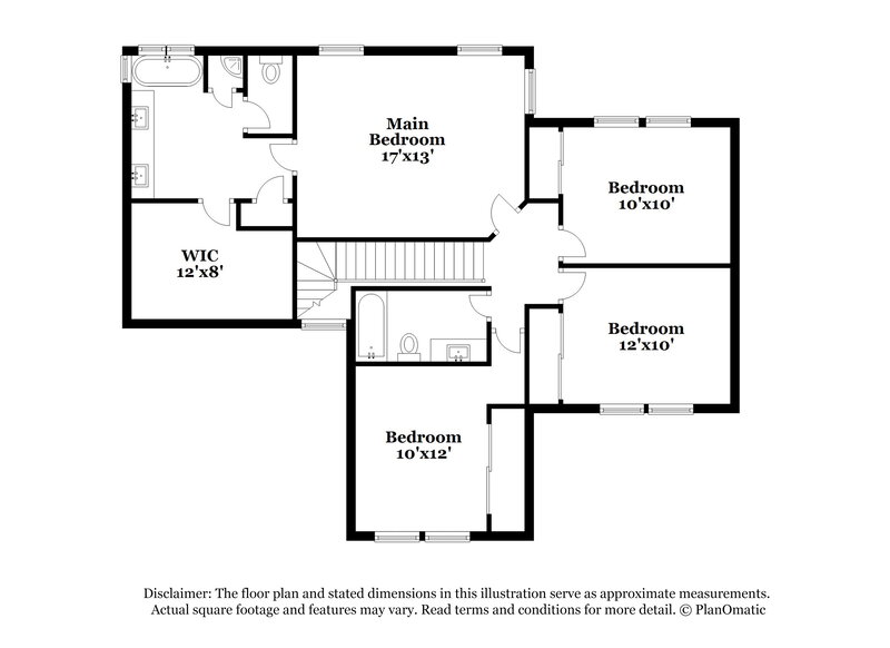 2,385/Mo, 5517 Centipede Trl Raleigh, NC 27610 Floor Plan View 2