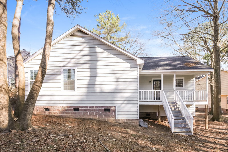 1,680/Mo, 746 Brewers Glynn Ct Wake Forest, NC 27587 Rear View