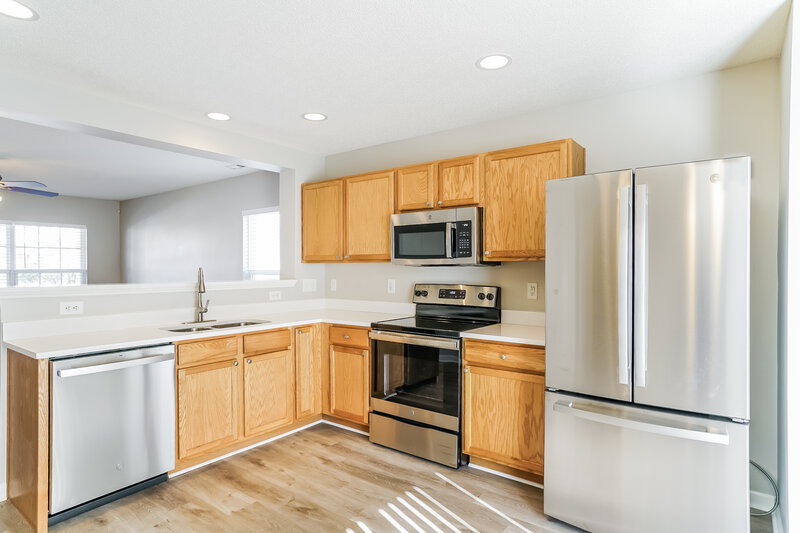 1,840/Mo, 6412 Guard Hill Dr Raleigh, NC 27610 Kitchen View 2