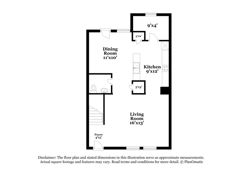 1,810/Mo, 2517 Dandridge Dr Raleigh, NC 27610 Floor Plan View 2