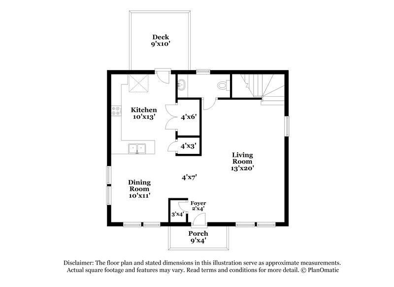 1,735/Mo, 76 Nancy Ct Clayton, NC 27520 Floor Plan View