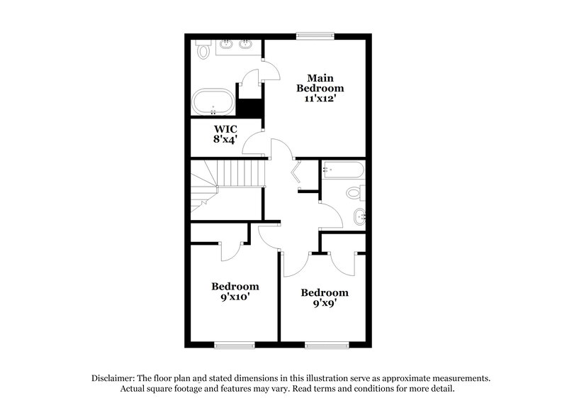 1,740/Mo, 116 Shelter Haven Dr Apex, NC 27502 Floor Plan View