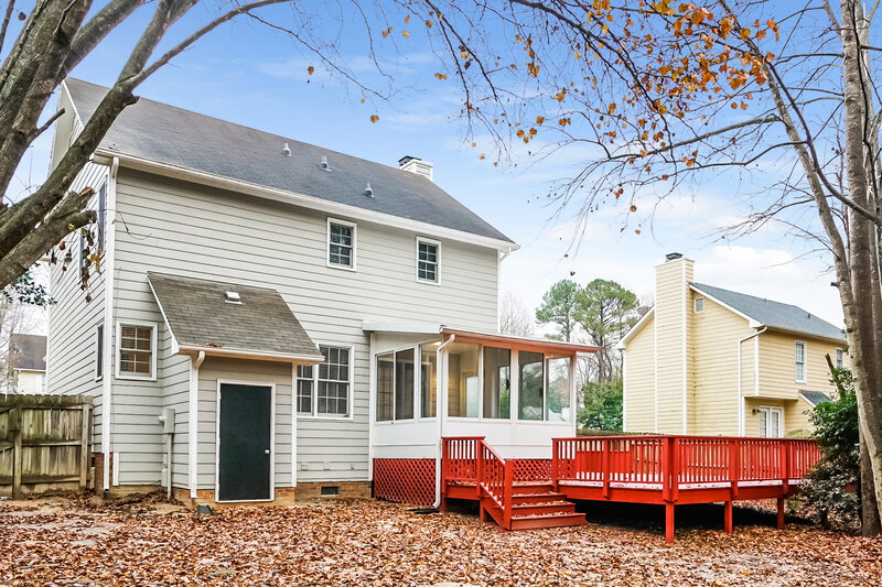 1,915/Mo, 524 Somersworth Dr Knightdale, NC 27545 Rear View