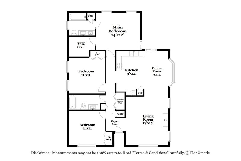 1,945/Mo, 1005 Henchman Ct Knightdale, NC 27545 Floor Plan View