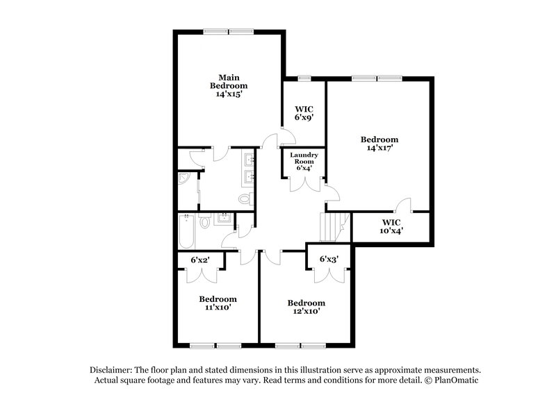 2,070/Mo, 43 Patagonia Place Clayton, NC 27520 Floor Plan View 2