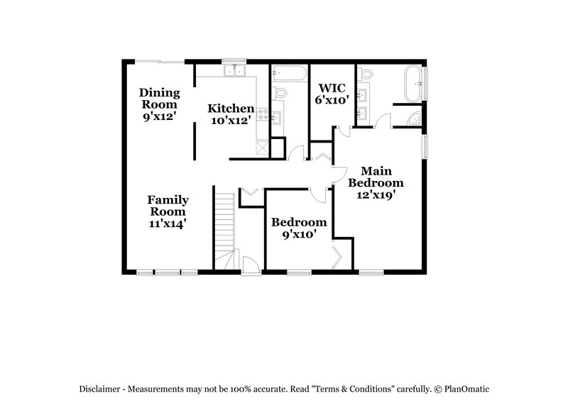 1,995/Mo, 7315 Fox Bluff Ct Raleigh, NC 27616 Floor Plan View