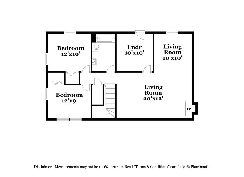 1,995/Mo, 7315 Fox Bluff Ct Raleigh, NC 27616 Floor Plan View 2