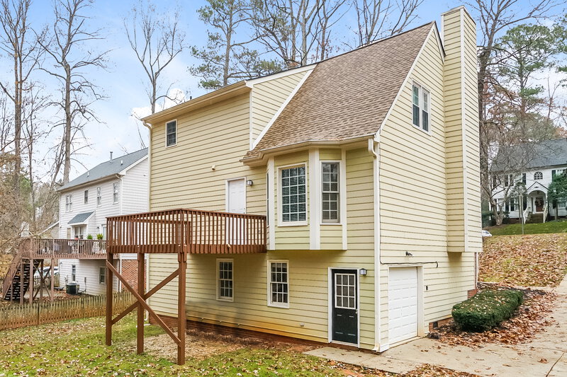 2,720/Mo, 506 Tyler Run Wake Forest, NC 27587 Rear View