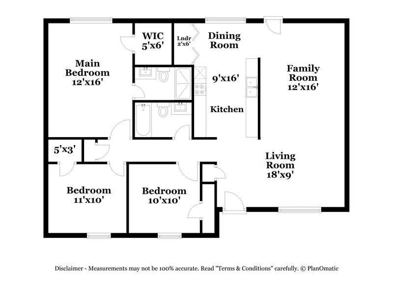 1,660/Mo, 213 Tavistock Ct Clayton, NC 27520 Floor Plan View