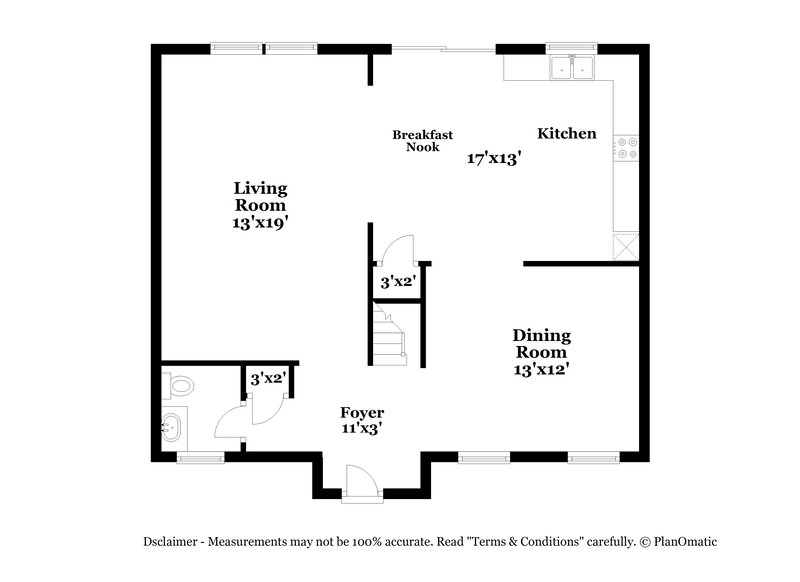1,655/Mo, 174 Carissa Dr Smithfield, NC 27577 Floor Plan View