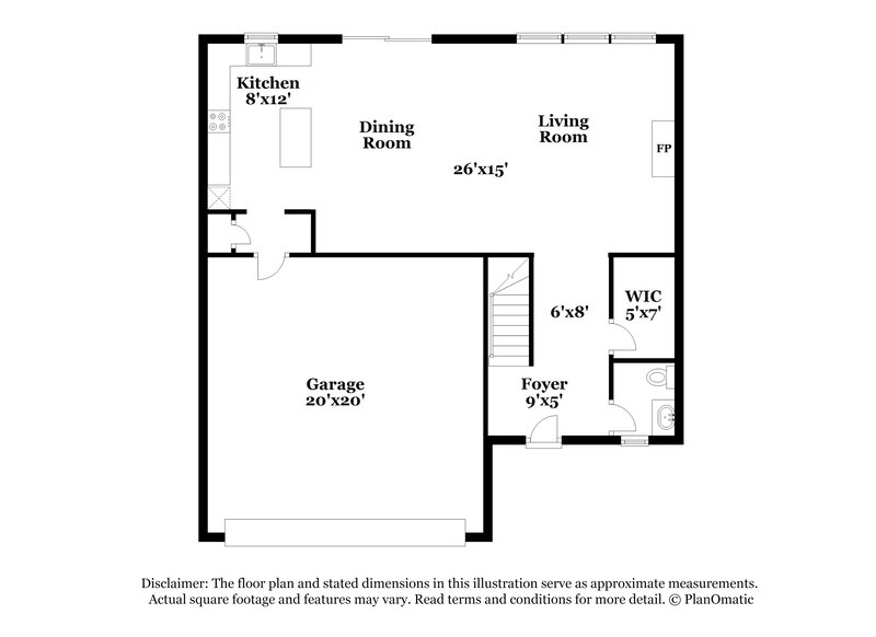 2,230/Mo, 12 Patagonia Place Clayton, NC 27520 Floorplan View