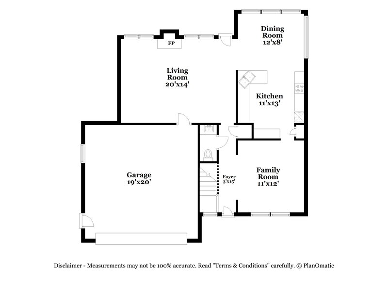3,040/Mo, 2104 Laurel Valley Way Raleigh, NC 27604 Floor Plan View