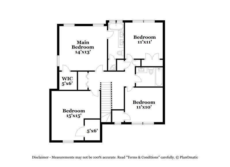 3,040/Mo, 2104 Laurel Valley Way Raleigh, NC 27604 Floor Plan View 2