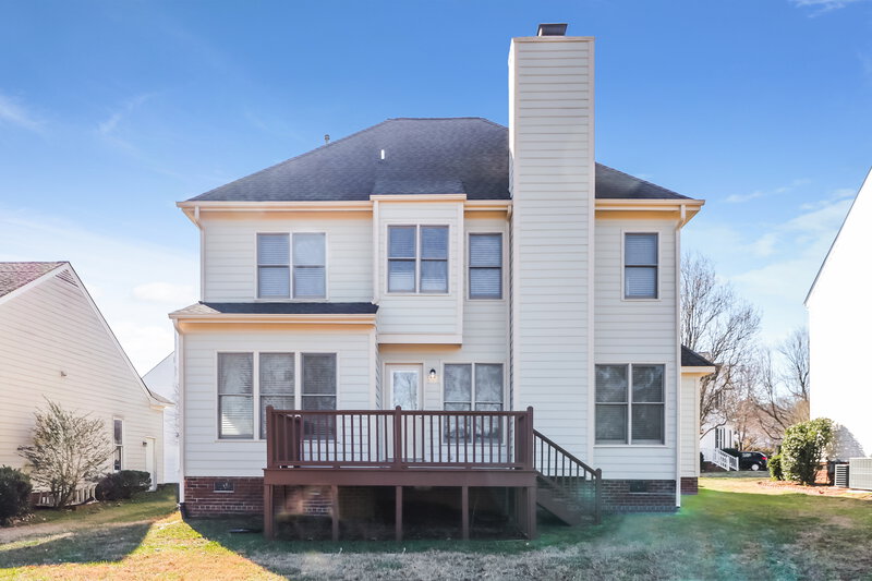3,040/Mo, 2104 Laurel Valley Way Raleigh, NC 27604 Rear View