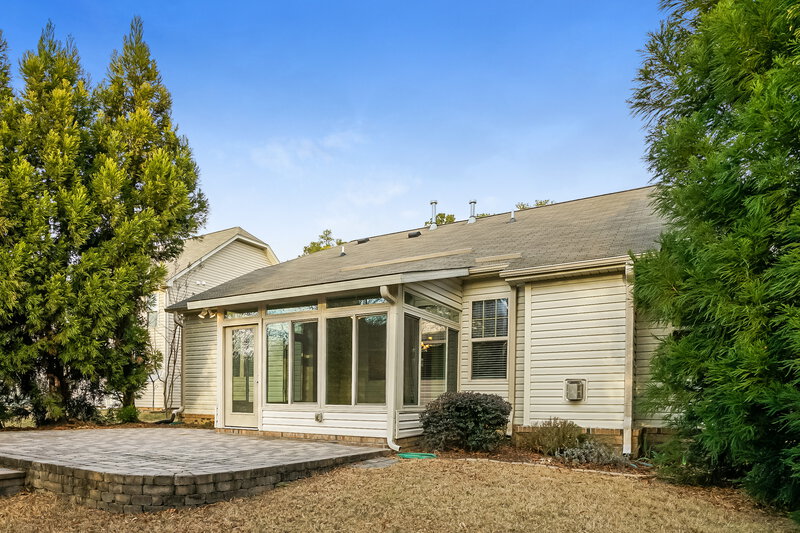 2,000/Mo, 1008 Hardin Hill Lane Knightdale, NC 27545 Rear View