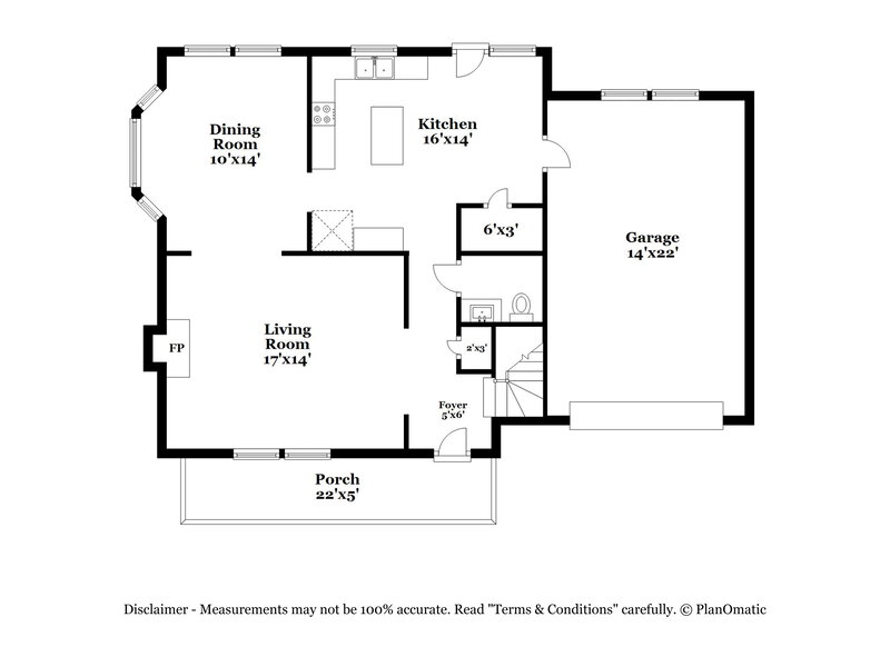 2,365/Mo, 1708 Oak Tree Way Raleigh, NC 27604 Floor Plan View 3
