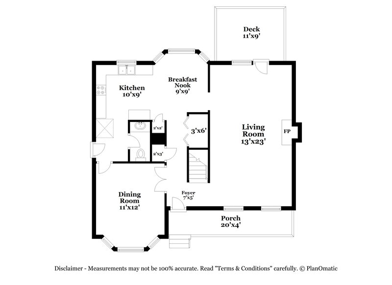 2,940/Mo, 1001 Jumper Dr Wake Forest, NC 27587 Floor Plan View 2