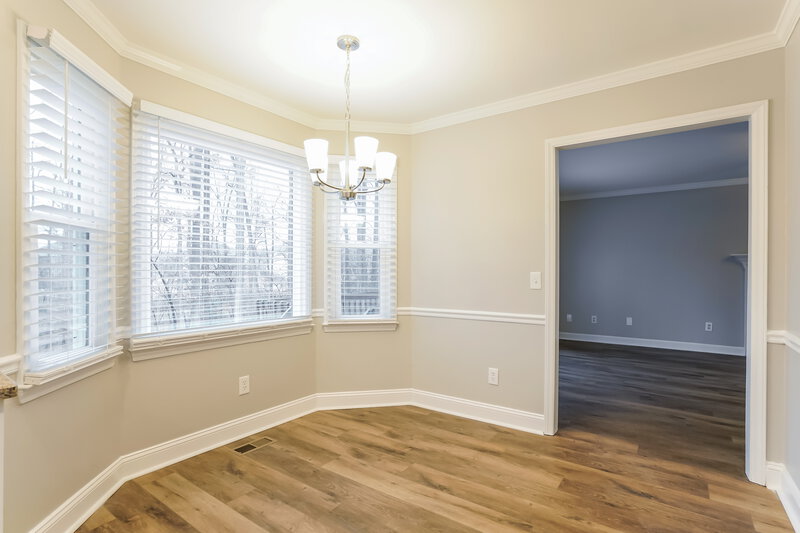 2,940/Mo, 1001 Jumper Dr Wake Forest, NC 27587 Breakfast Nook View