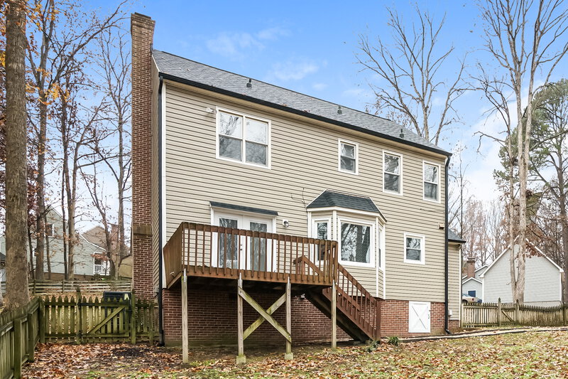 2,940/Mo, 1001 Jumper Dr Wake Forest, NC 27587 Rear View